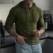 Men's Slim-Fit Workout Hoodie – Muscle Compression Long Sleeve Gym Shirt (Lightweight, Stretch Fabric, M-Xxxl, Grey/Black/Navy/Green)_viptrois.com