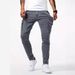 Loom In Stock 2024 European And American Cross-Border New Men's Side Pocket Slim Fit Jeans NK012_viptrois.com