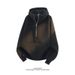 Japanese Minimalist High-Neck Hooded Sweatshirt – Unisex Zip-Up Streetwear Pullover With Oversized Fit, Solid Color Casual Top_viptrois.com