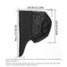 1 piece of solid color multi color women's new hollow net pocket breathable headscarf light, breathable, clean and comfortable_viptrois.com