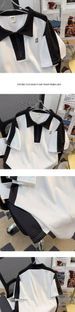 Men's Clothing Summer New Simple Sports Casual Suit Men's Short Sleeved T Shirt With Shorts With Small Icon ME2 MA1_viptrois.com