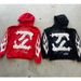 Men's Clothing Pistol Patch Embroidered Sweatshirt Loose Casual Pullover Street Gothic Style Sweatshirt_viptrois.com