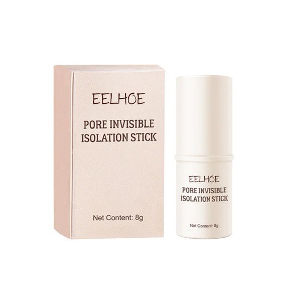 EELHOE pore isolation stick, even skin tone, moisturizing, invisible pore concealer, waterproof and sweat-proof, silky and does not remove makeup_viptrois.com
