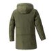 2027 Winter Fashion Overcoat Men Pure Color Windproof Thicken Keep Warm Zipper Hooded Cotton-Padded Jacket M-8XL_viptrois.com