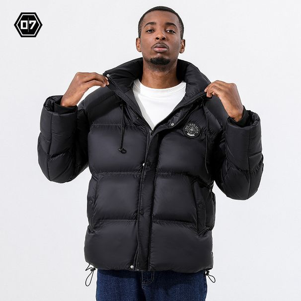 2022 New Large Size Padded Coat Fleece Lining Thickened's Cotton Jacket With Detachable Hood Loose Fit Outerwear For_viptrois.com