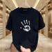 Men's Clothing Short Sleeved T Shirt Trend Loose Top_viptrois.com