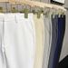 Men's Chino Pants For Short Men Stretch Comfortable Business Casual Trousers With Belt Skinny Ankle Length Dress Pants For Office Daily Wear_viptrois.com