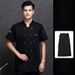 Men's Clothing chef clothes catering hotel restaurant kitchen clothes long and short sleeves breathable work clothes_viptrois.com