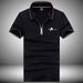 2025 Summer New Trendy Fashion High End Versatile High Quality Men's Slimming Collar Short Sleeve_viptrois.com