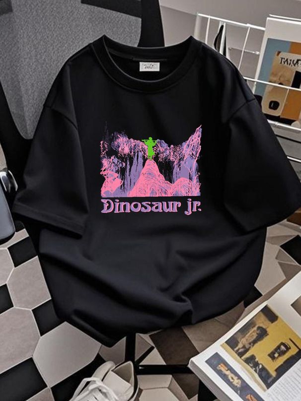 Dinosaur Jr T Shirt Give A Glimpse Of What Yer Not 2016 Comfortable Casual Homme Streetwear Stretched Top For Everyday Wear Breathable Fashion_viptrois.com