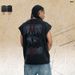 Men's Summer Washed Vintage American Style Sleeveless T-Shirt With Direct Print_viptrois.com