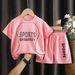 Kids' Quick-Dry Running Set - Breathable Short Sleeve & Shorts | Summer Athletic Outfit_viptrois.com