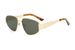 Two Circles Metal Double Sunglasses Internet Celebrity Same Style Driving Sunglasses End Retro Sunglasses T1187_viptrois.com