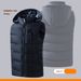 Men's Winter Thermal Vest Jacket - Windproof Outdoor Fleece Coat With Multiple Pockets, Lightweight Warm Layering For Hiking & Daily Wear_viptrois.com