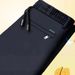 Men's Lightweight Dress Pants – Breathable & Stretch Office Trousers With Belt (M-5XL, Black/Navy/Charcoal)_viptrois.com