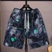 Men's Ice Silk Shorts Summer Thin Style Trendy Cartoon Print Casual Loose Fit Quick Drying Sports Five Point Pants_viptrois.com