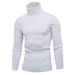 Loom Loom Cross-Border Foreig Trade Me's Kitted Hot-Sellig British Style Europea Versio Plus Size Turtleeck Sweater_viptrois.com