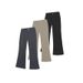 "Men's Relaxed Fit Commuter Trousers - Stretch Blend Wide-Leg Dress Pants With Flared Hem & Anti-Wrinkle Tech (Office To Casual)"_viptrois.com