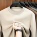 Pure Thickened Double-Sided Long Sleeve Sweatshirt For Men, Autumn And Winter Round Neck Casual Versatile Polar Fleece Warm_viptrois.com