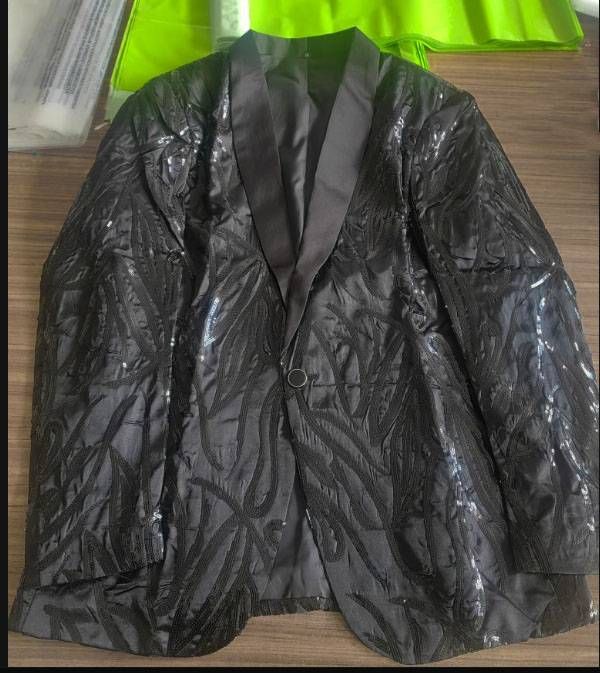 Men's Clothing High Quality Pure Sequin Suits Casual Suit Jackets Singer Performance Costumes_viptrois.com