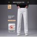 Men's Premium Stretch Dress Pants – Comfortable Straight Fit Business Casual Trousers, Mid-Rise Waist & Breathable Cotton Blend_viptrois.com
