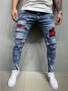 Classic Streetwear Hip Hop Joggers Men Letter Ribbons Cargo Pants Pockets Track Jeans Casual Male Trousers Sweatpant n8_viptrois.com