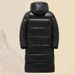 Men's Clothing Winter Long Coat Winter New Black And Gold Cotton Coat Men's Trendy Loose Shiny Cotton Coat Thickened_viptrois.com