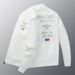 2025 New Trendy Fashion Casual Versatile Men's High End Bee Embroidered Jacket Coat_viptrois.com