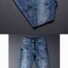 Men's Slim Fit Printed Ripped Patches Jeans Midweight Cotton Skinny Pants Long Cropped Denim Style Casual Mid Waist Jeans_viptrois.com
