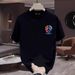 Men's Clothing Summer Short Sleeved Ins Pure Cotton New Men's Hot Selling Printed T Shirt Trendy Men And Women All Match Round Neck T Shirt Men_viptrois.com