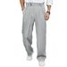 "Men's Wrinkle-Resistant Drape Relaxed Fit Dress Pants - Straight Leg Casual Trousers For Business & Leisure"_viptrois.com