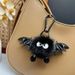 Adorable Halloween Devil Keychain - Faux Fur Plush Bag Charm For Purse, Backpack, And Car Keys - Cute Gothic Accessory For Women And Men_viptrois.com
