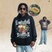 American-style Trendy Brand Hoodie With Gradient Text Print, Loose Fit Men And Women, Suitable For Couples_viptrois.com