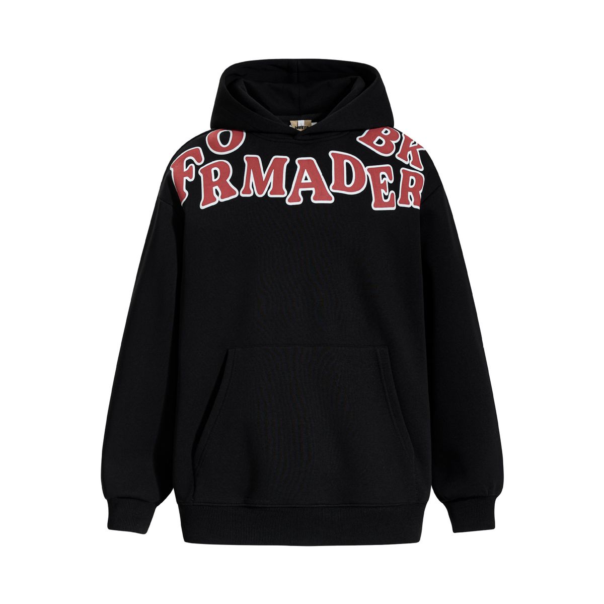 Design Sense High Street Letter Print Hooded Loose Men's Sweatshirt Trendy American Style Autumn Winter Long Sleeve_viptrois.com