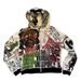 European And Trendy Brand Loose Casual Cross-Border Factory Direct Camouflage Cardigan Zipper Sweatshirt American Retro_viptrois.com