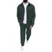 Men's Clothing Corduroy Long Sleeved Jacket Casual Trousers Two Sets_viptrois.com