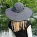 Extra Large Brim Sun Hat For Women Summer Outdoor Beach Anti Ultraviolet Sun Hat Mountaineering Leisure Sun Hat For Men_viptrois.com