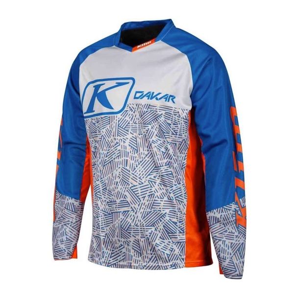 Men's Riding Clothes Long Sleeve Quick-Drying Motorcycle Speed Descent Clothes Top Mountain Bike Off-Road Clothes _viptrois.com