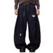 Wide Leg Pants For Men 2025 New Summer Diagonal Stripes, High Waist Hanging Feeling, Loose And Slimming, Lazy Style,_viptrois.com