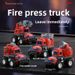 Fire Ladder Water Sprinkler Truck Shape Inertia Sliding Boys Girls Children Push Toy Car_viptrois.com
