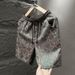 Men's Clothing Men's Summer Beach Casual Sports Shorts Five Point Straight Pants Trendy Running For Formal & Casual For Men_viptrois.com