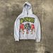 Loom European And Cross-Border Autumn American Style Men's Casual Street Hip-Hop Series 3D Printed Hooded Zipper Sweatshirt_viptrois.com