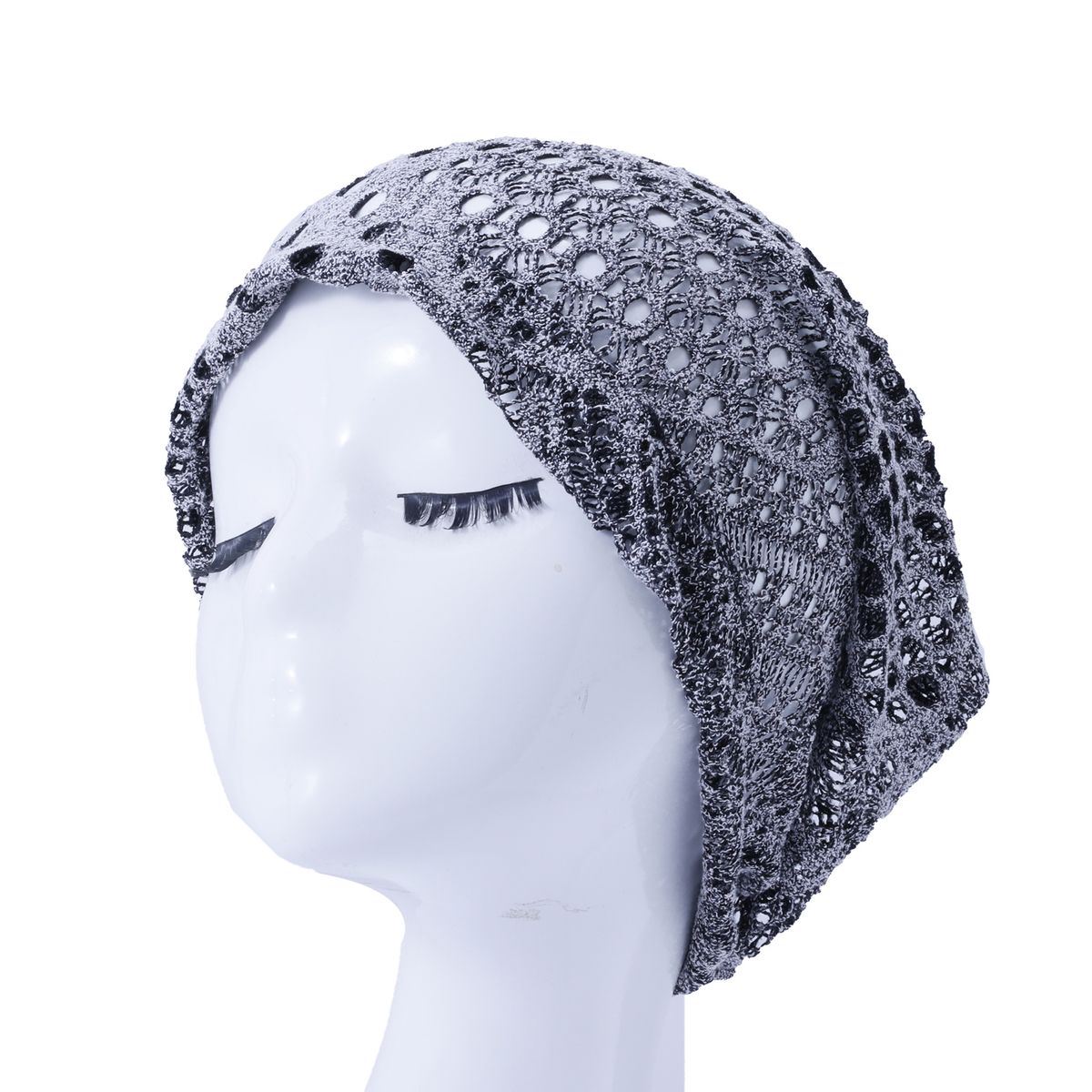 Breathable Hollow Pattern Pile Hat – Women's Summer Pullover For Shopping & Leisure (Fashionable Retro Style)_viptrois.com