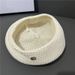 New Black Elegant Beret For Women, Face Slimming, Versatile Spring Summer Breathable Thin Decorative Artist Hat_viptrois.com