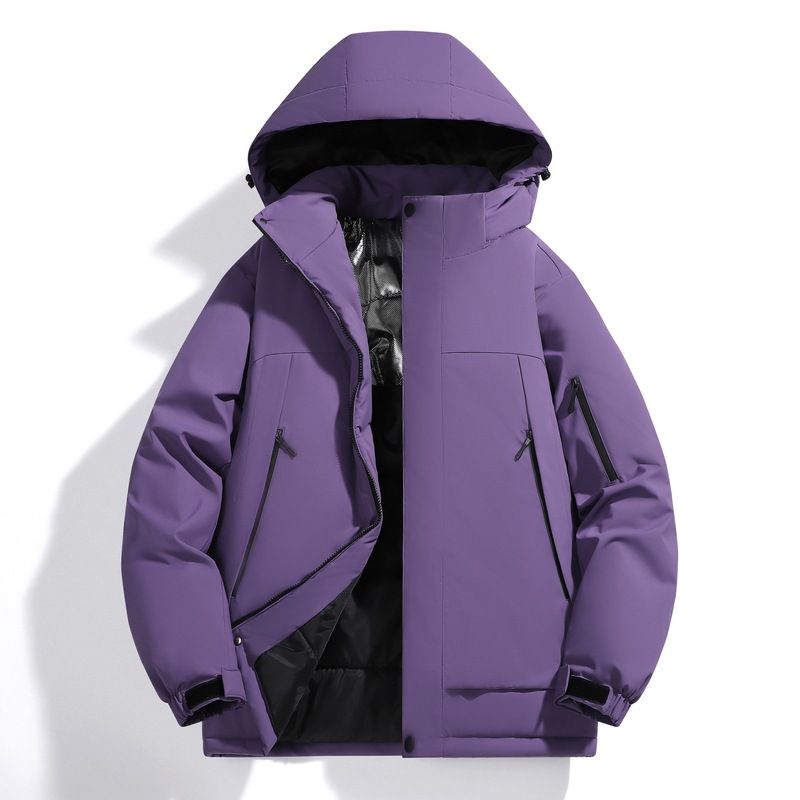 Unisex Graphene-Infused Winter Jacket - Waterproof Windproof Hooded Parka For Hiking, Travel & Outdoor Adventures (Multiple Colors)_viptrois.com