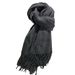 Unisex Flowsu color double-sided plaid scarf women's thick bib shawl_viptrois.com