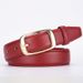 Internet Celebrity Style For Women PU Leather 2025 Ladies Pin Buckle Fashion Simple Versatile Jeans Belt Trendy_viptrois.com
