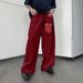 Men's Clothing Men's Casual Jogger Pants With Drawstring Waist, Stylish Print, Loose Fit Straight Leg Sweatpants For Everyday Wear_viptrois.com