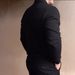 Solid Color Jacquard Knit Sweater Long Sleeve Shirt Slim Lapel Polo Shirt Men's Tops_viptrois.com