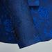 CT Men's Formal Suit 803 Host Emcee Wedding Groomsman Jacquard Three-Piece Set 3D Pattern_viptrois.com